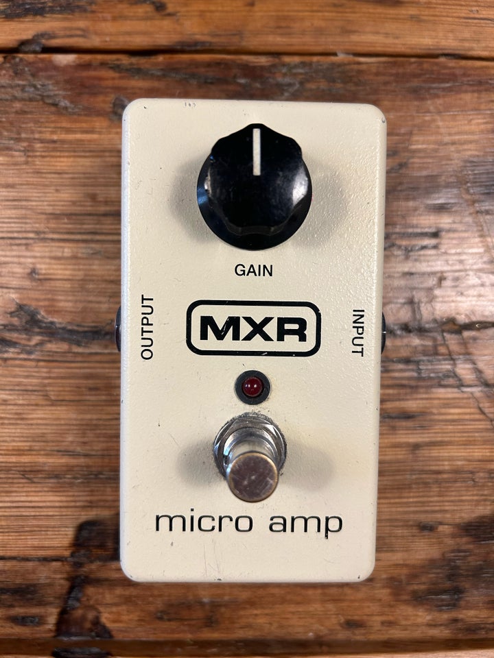 Boost, MXR Micro amp