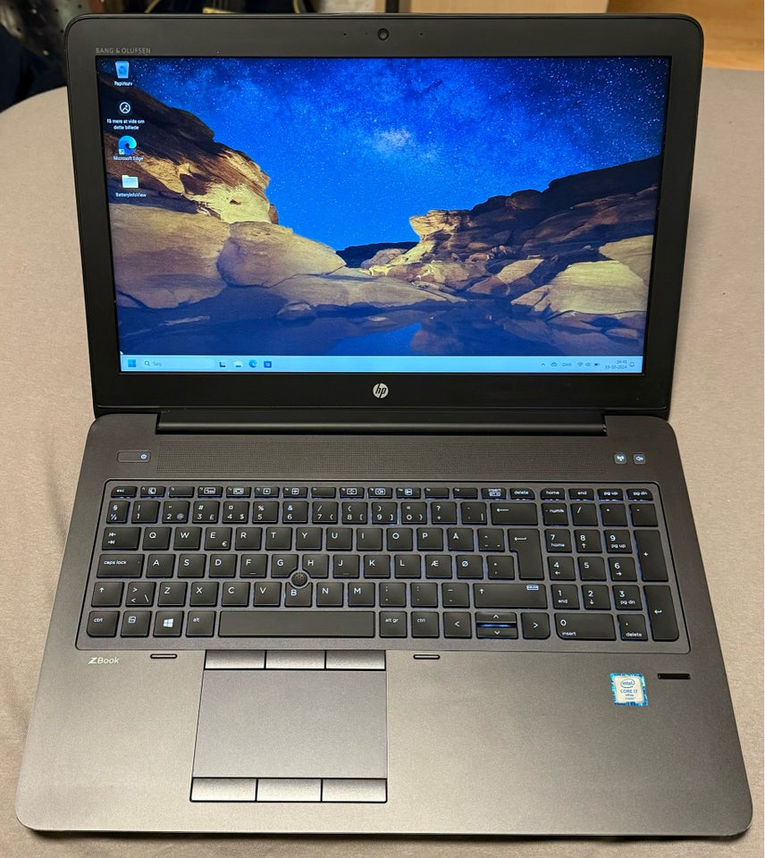 HP ZBook 15 Gen3, 2.70-3.60 GHz, 16