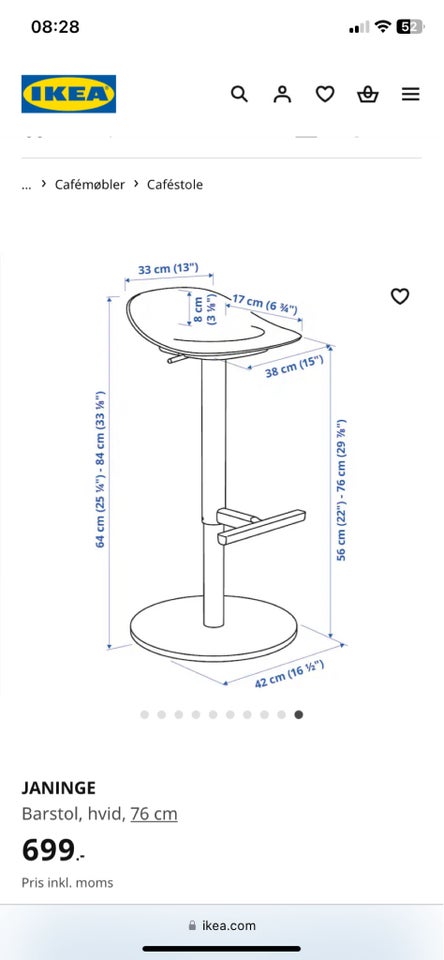 Barstol Ikea