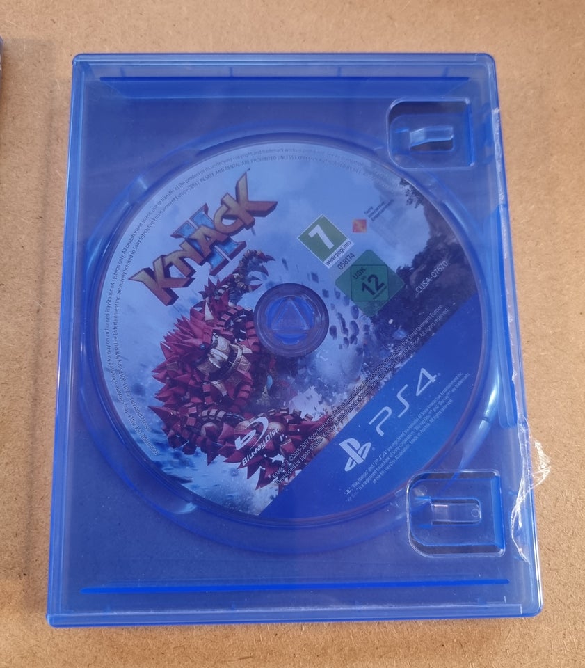 Knack 1 + 2, PS4, anden genre