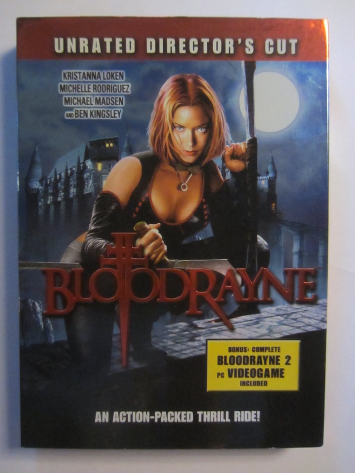 Bloodrayne, DVD, action