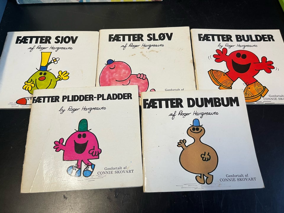 5 fætter bøger, Roger Hargreaves