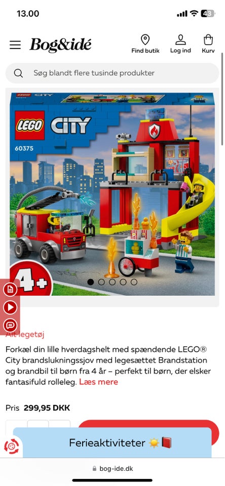 Lego City Brandstation