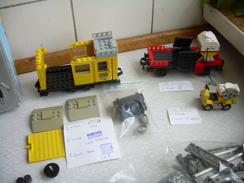 Lego Tog, 7735 + 7819 + 7813