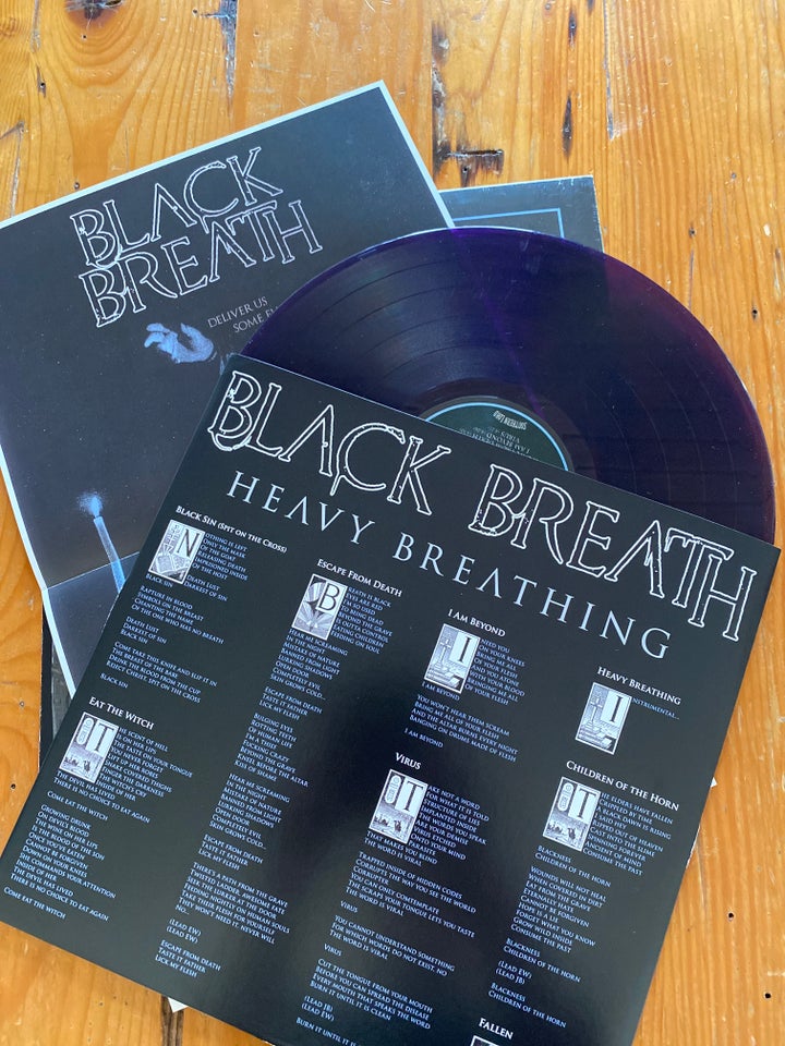 LP, Black Breath, Heavy breathing