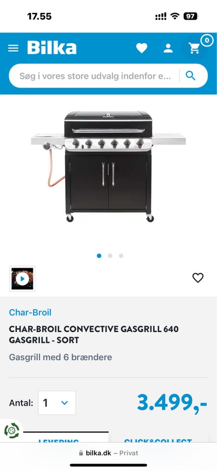 Gasgrill, Char-Broil Convetive