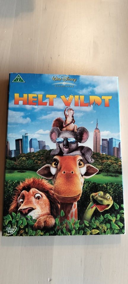 Helt vildt, DVD, tegnefilm