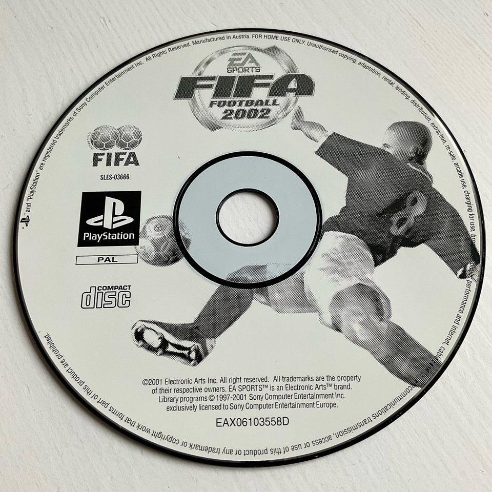 FIFA Football 2002, PS, sport