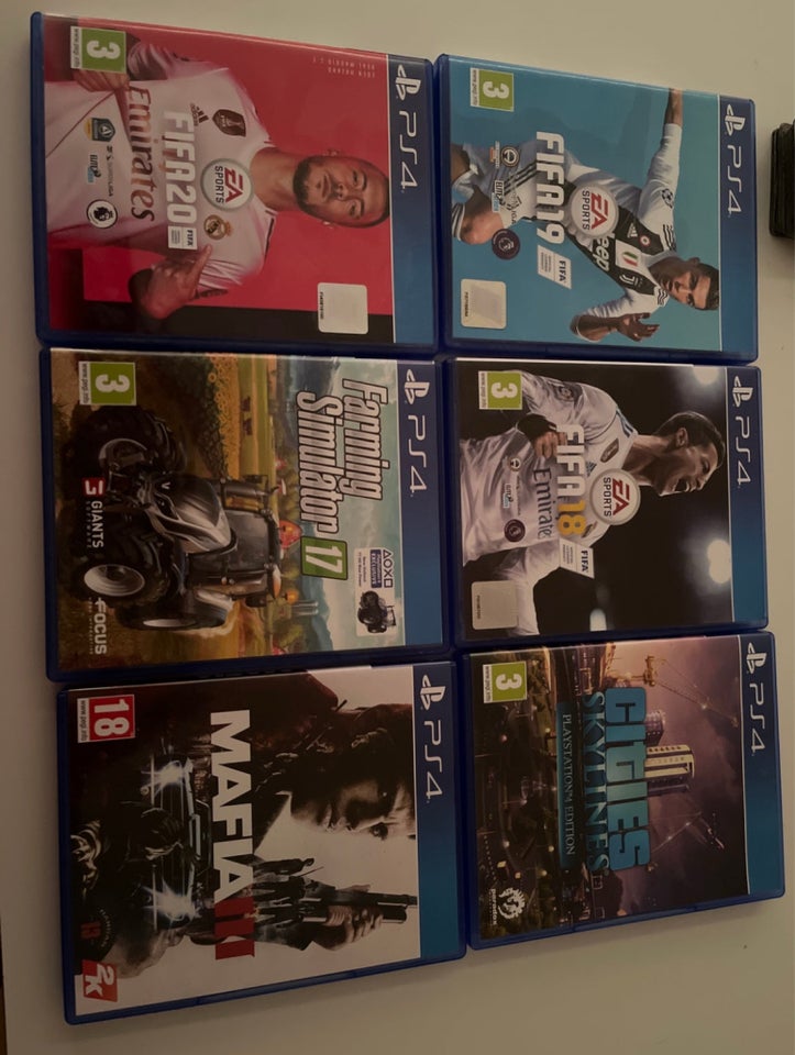 Diverse ps4 spil, PS4