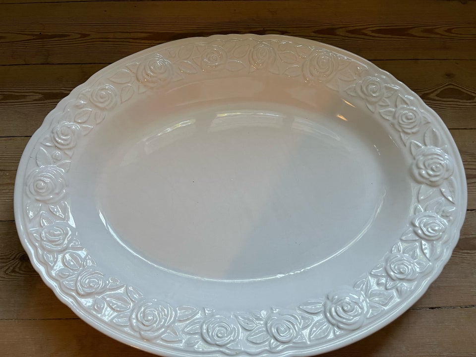 Porcelæn Stort fad Quadrifoglio