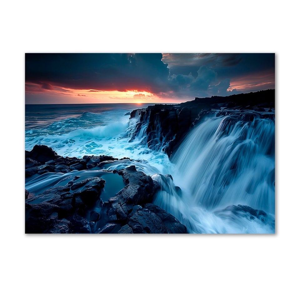 Canvasprint, motiv: Cliffside