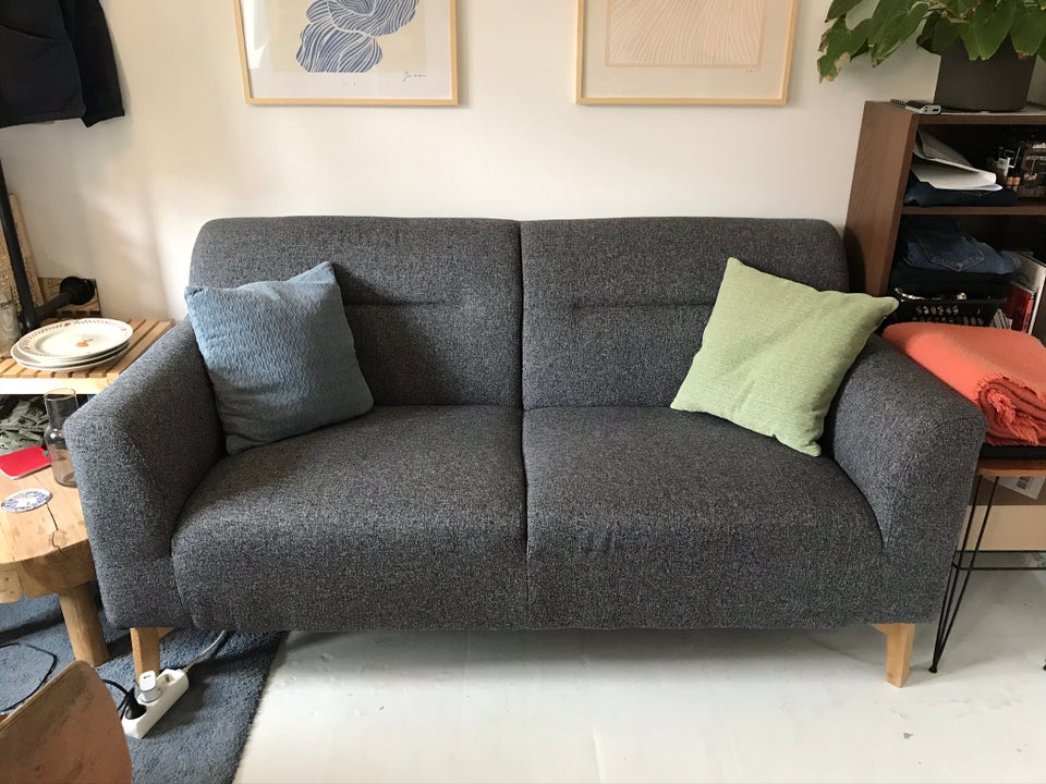 Sofa, uld, 2 pers.