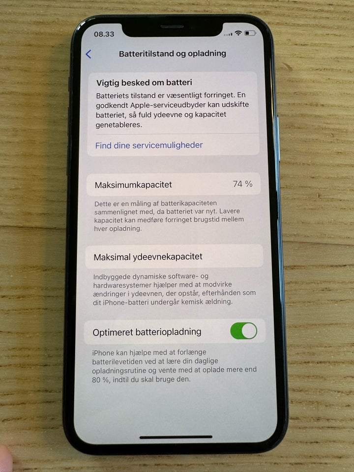 iPhone 11 Pro 256 GB grå