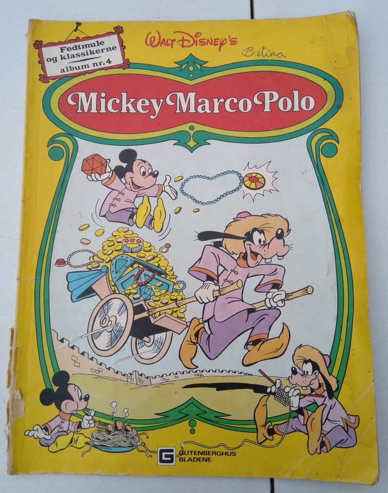 Walt Disney Mickey Marco Polo,