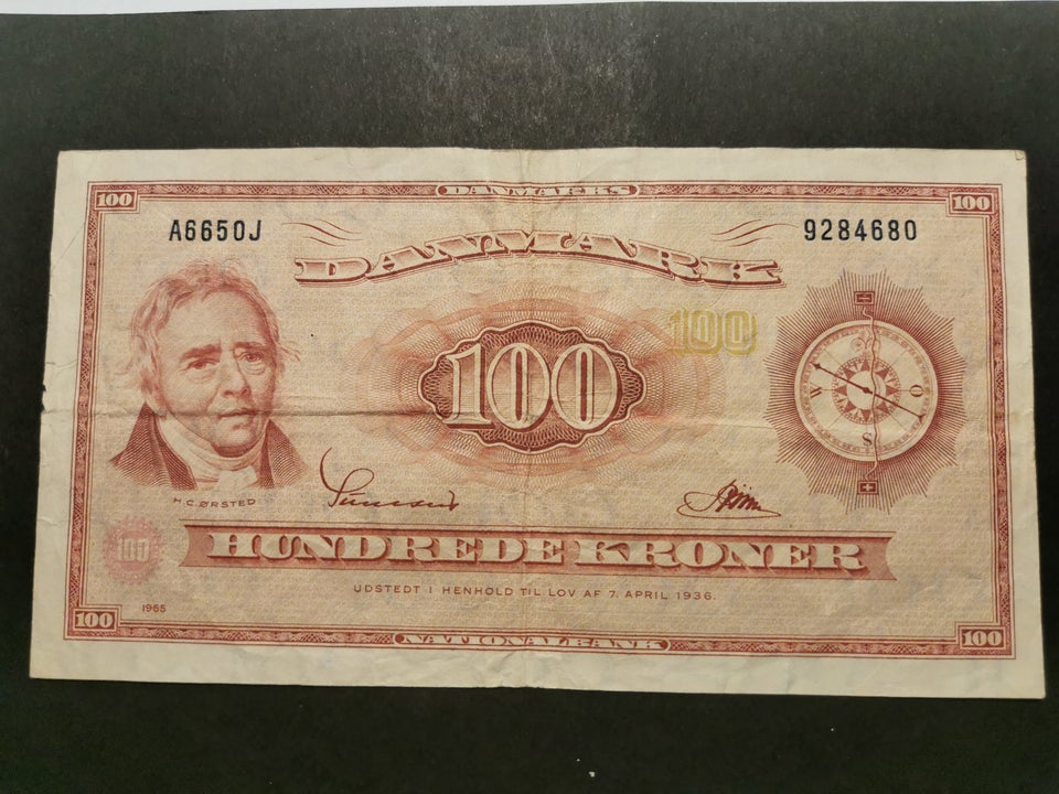 Danmark, sedler, 100 kr