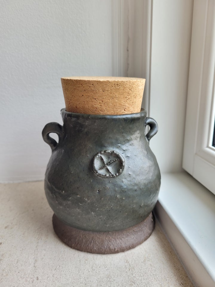 Keramik Lågkrukke Lågskål