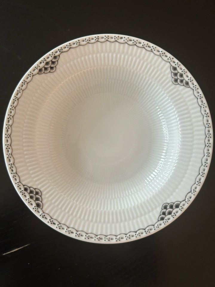 Porcelæn Dyb tallerken Royal