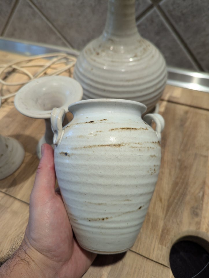 Keramik Lampe vase