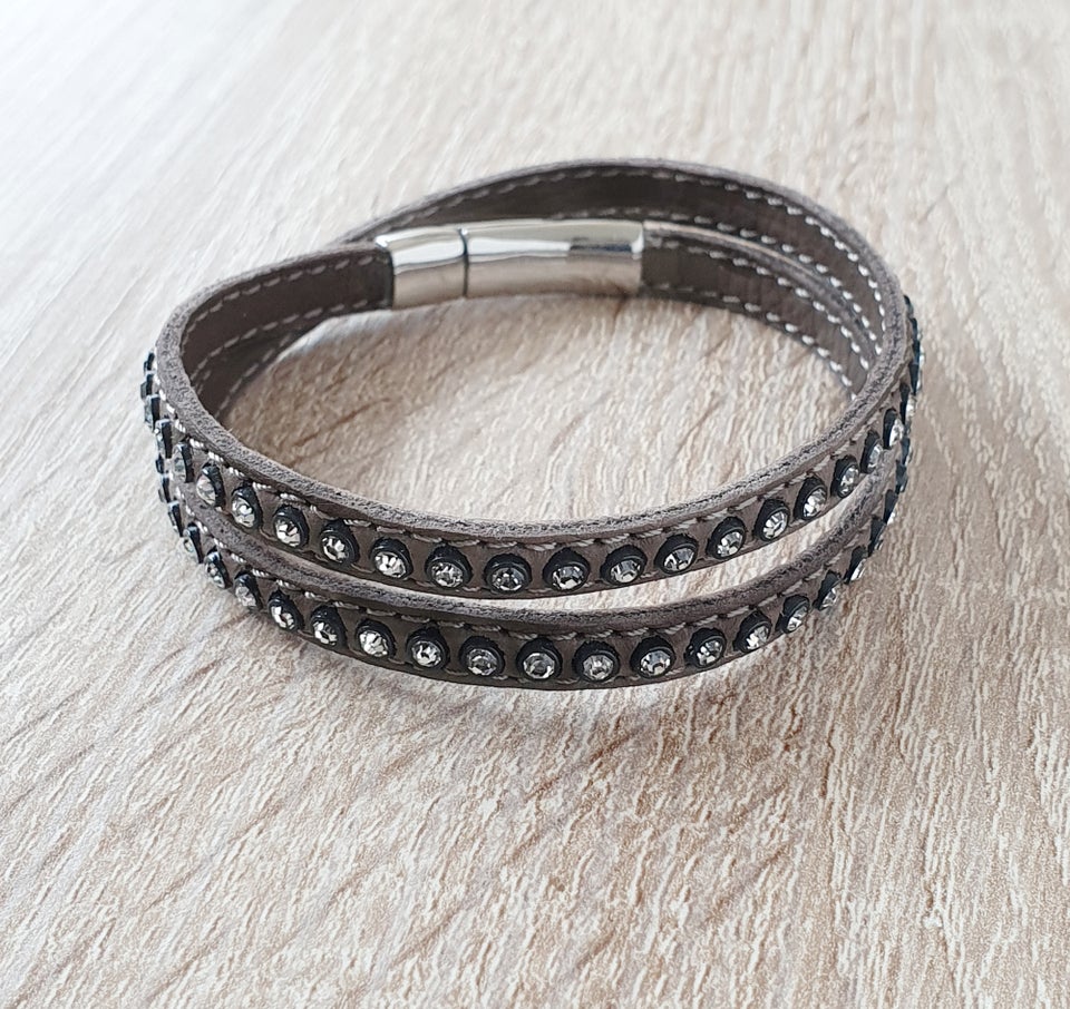 Armbånd, læder, Dige Designs