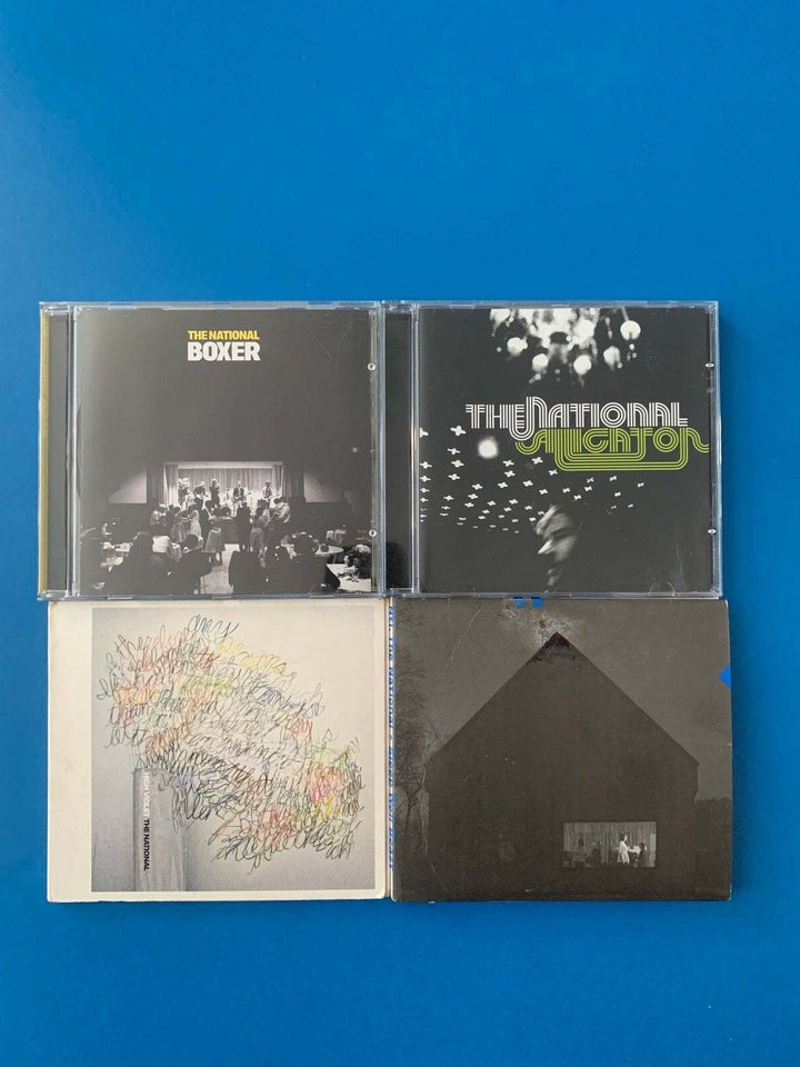 THE NATIONAL: 4 CD ALBUMS, rock