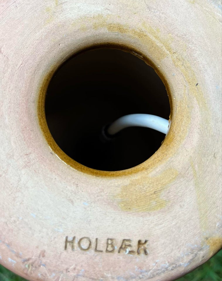 Holbæk keramik bordlampe lampe