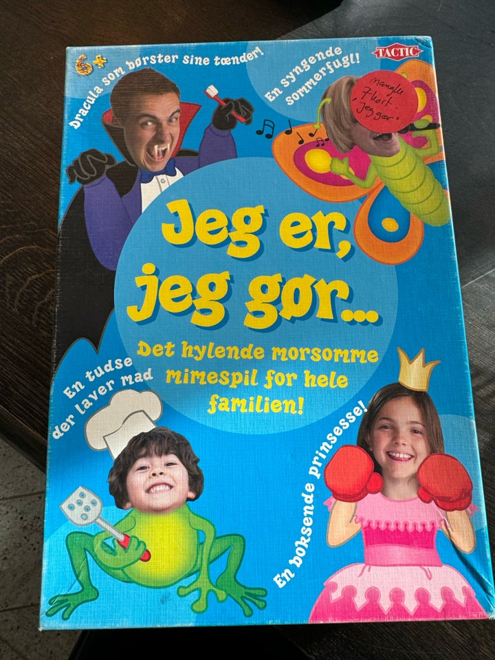 Jeg er , jeg gør , brætspil