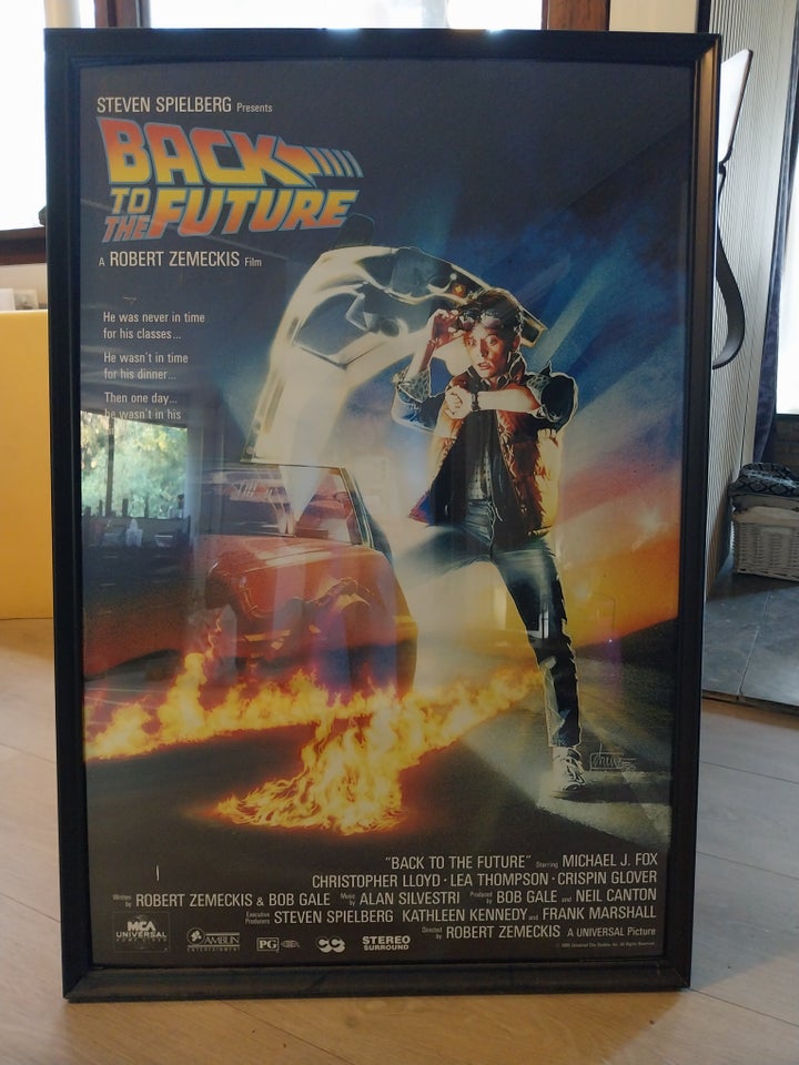 Plakat, motiv: Back to the future,