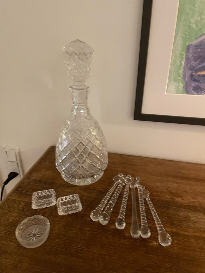 Glas, Karaffel, gamle saltkar