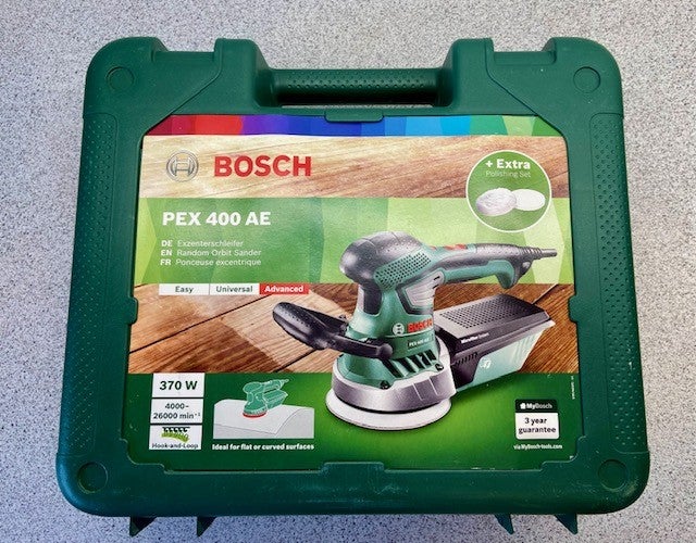 Excentersliber, Bosch.