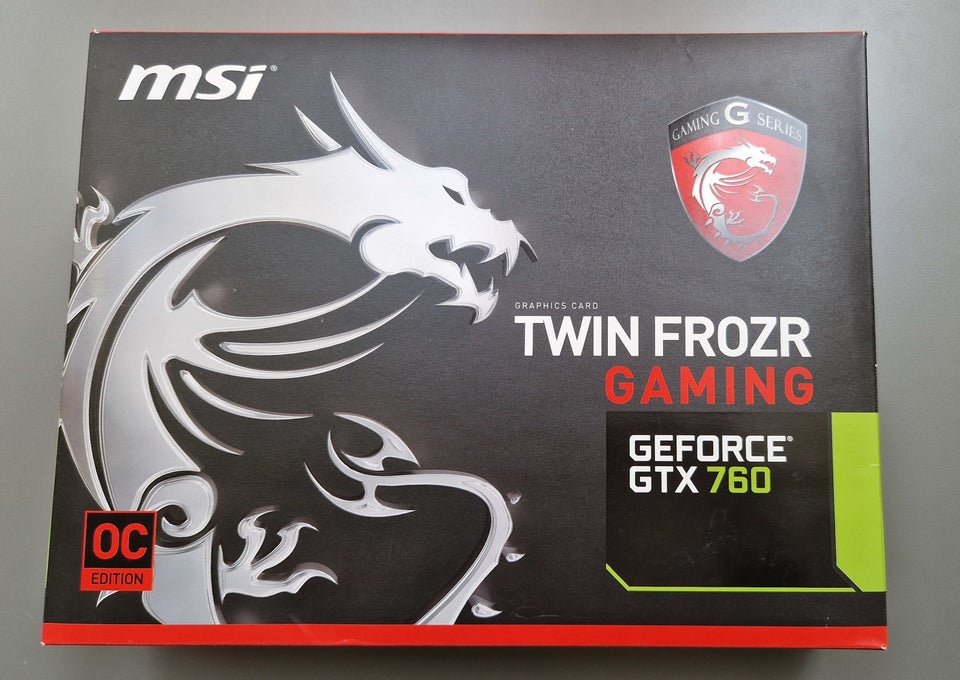 GTX 760 MSI, 2 GB RAM, God