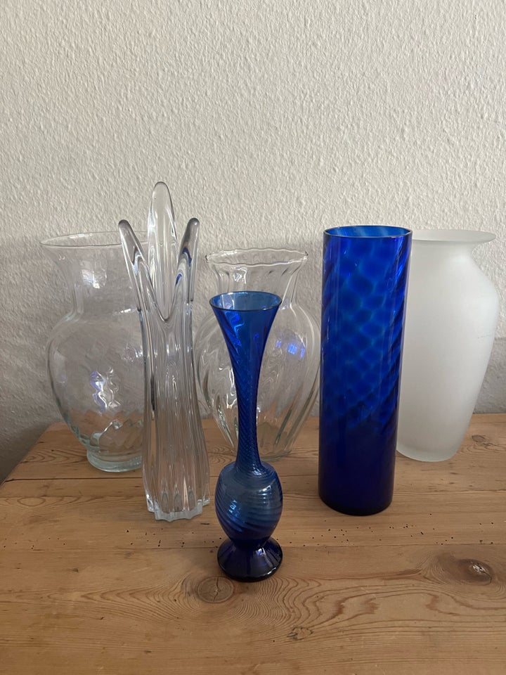 Glas Glas vaser Vintage