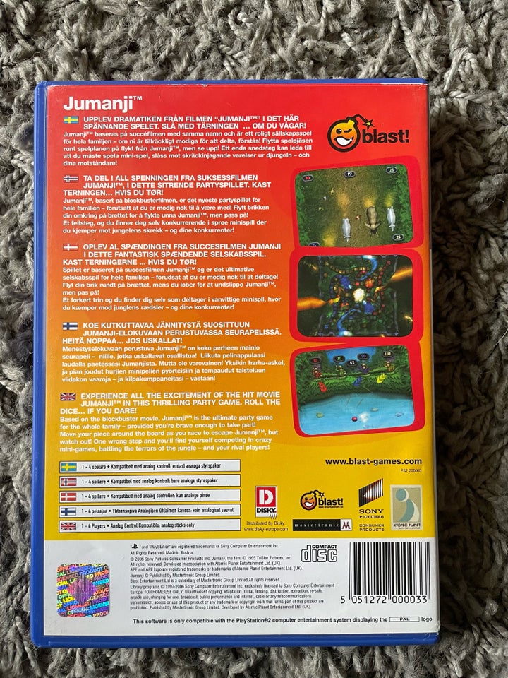 Jumanji, PS2