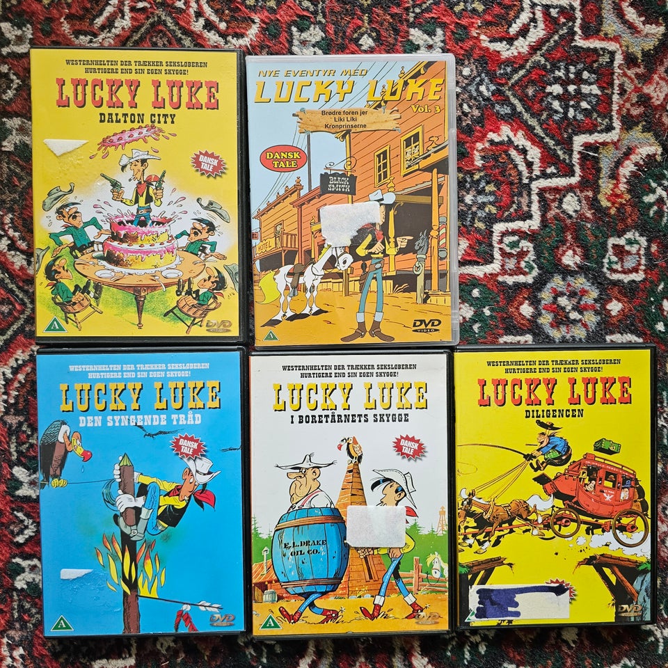 Lucky luke, DVD, western