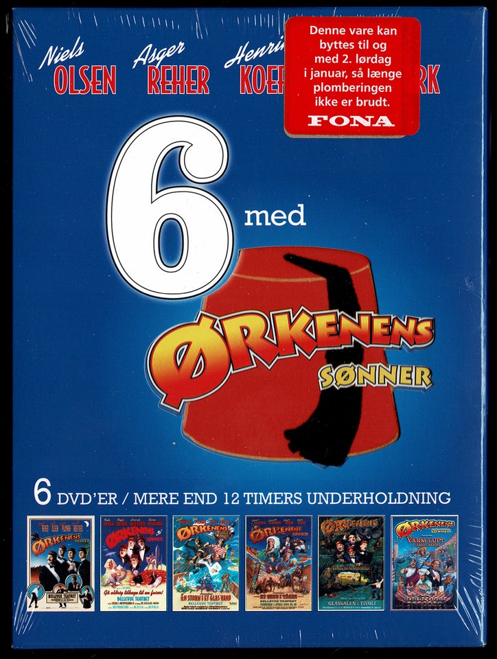 6 med Ørkenens Sønner (forseglet),