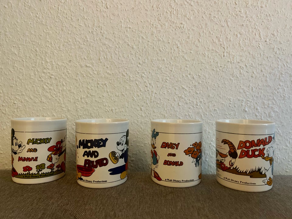 Porcelæn Disney vintage kopper