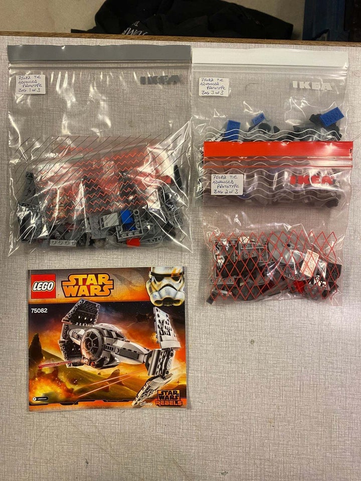 Lego Star Wars 75082 Tie Advanced