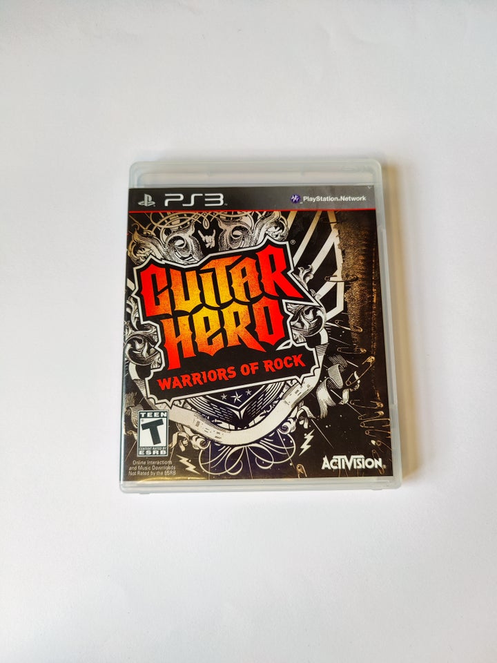 GUITAR HERO WARRIORS OF ROCK PS3