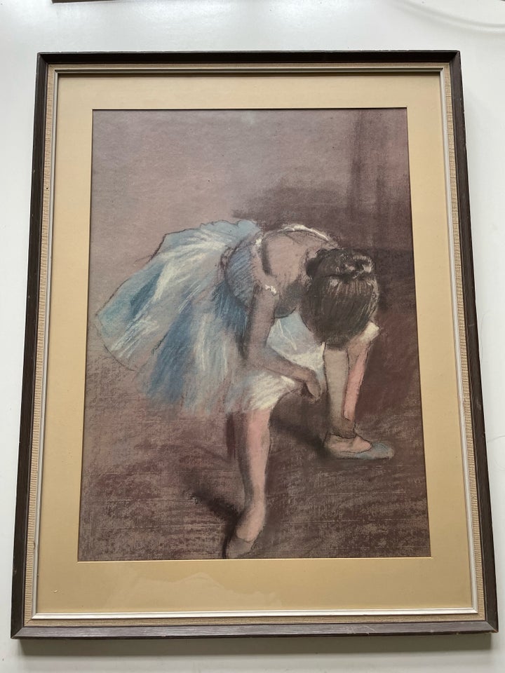 Tryk, Degas, motiv: Ballerina