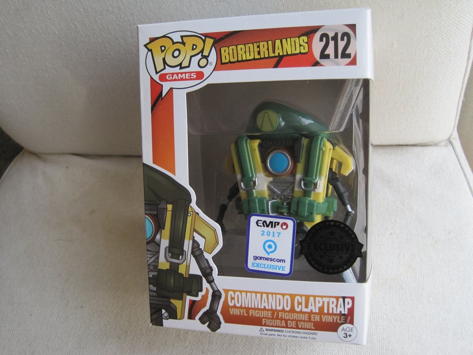 Funko Pop #212 Commando Claptrap