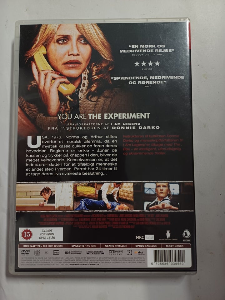 The Box, DVD, thriller