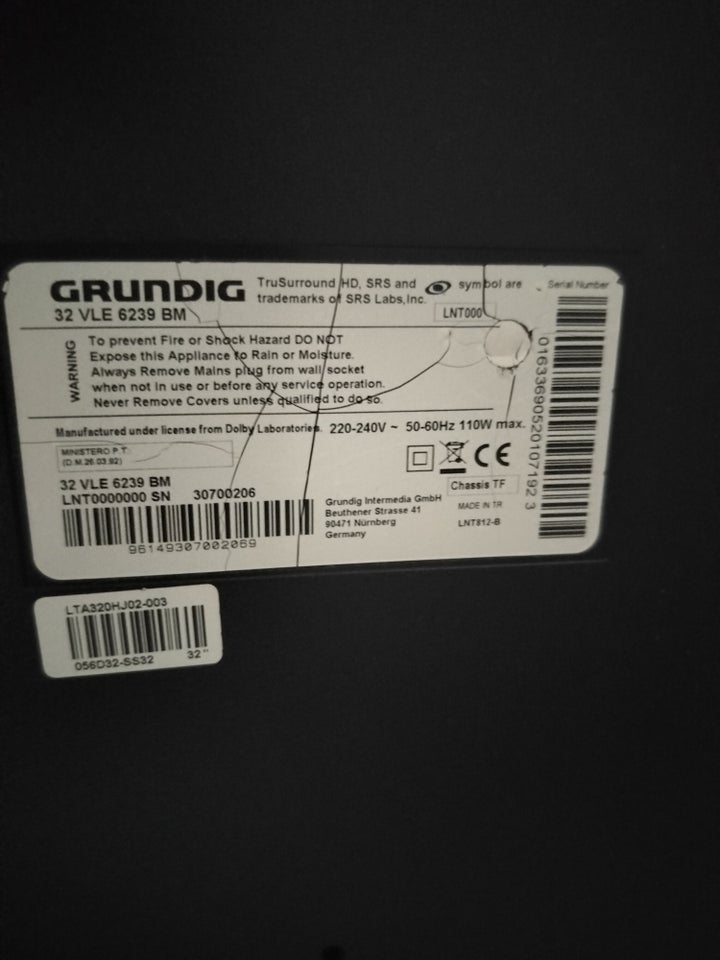 andet, Grundig, 32"