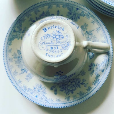 Porcelæn Tekopper Burleigh