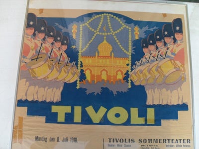 PLAKAT TIVOLI 1918 motiv: TIVOLI