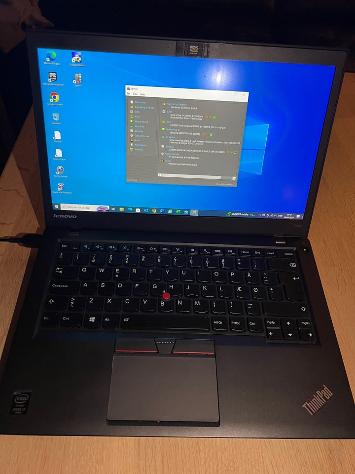 Lenovo ThinkPad T450s 260 GHz 12