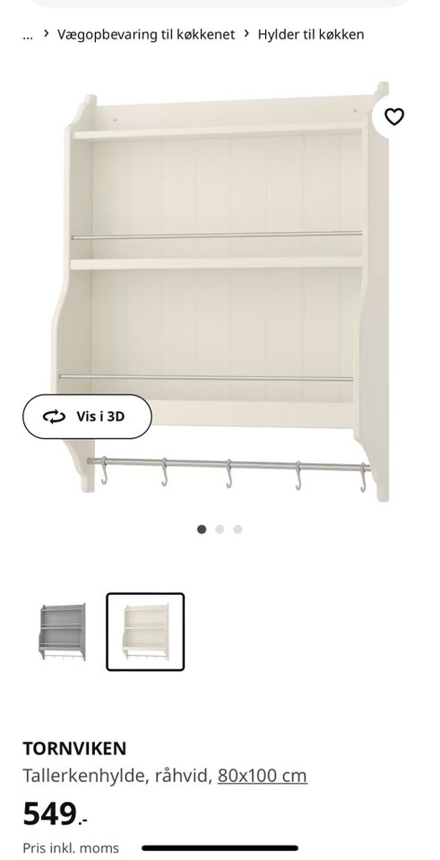 Køkken hylde, Ikea