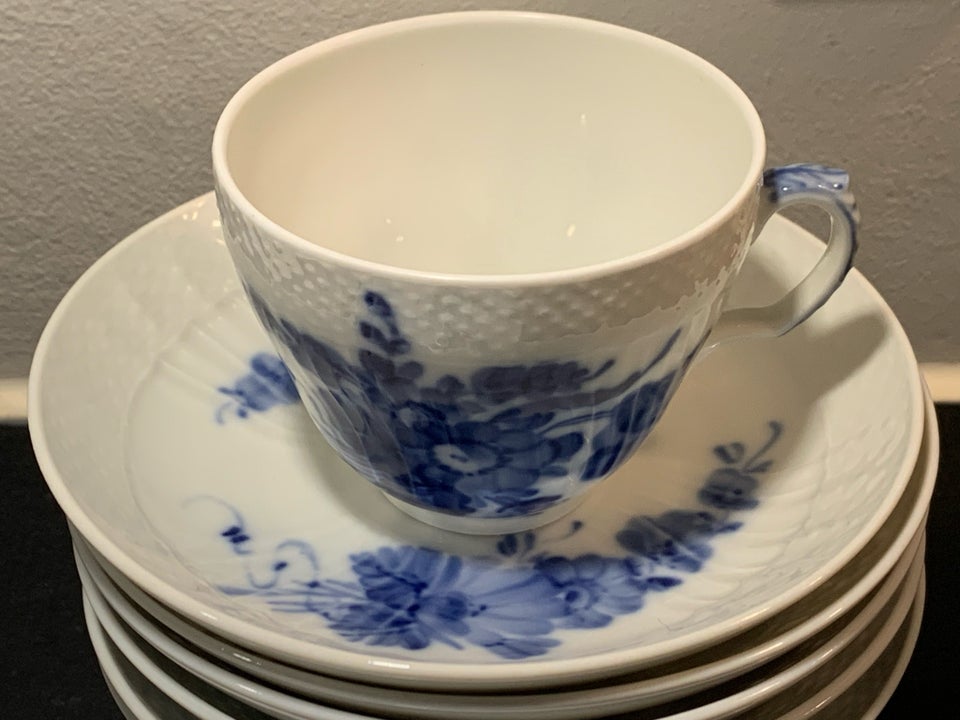 Porcelæn Kaffekopper i Blå