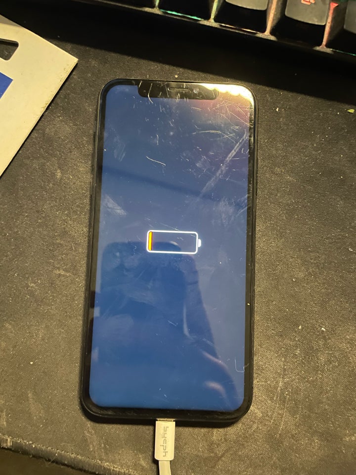 iPhone X, 64 GB, sort