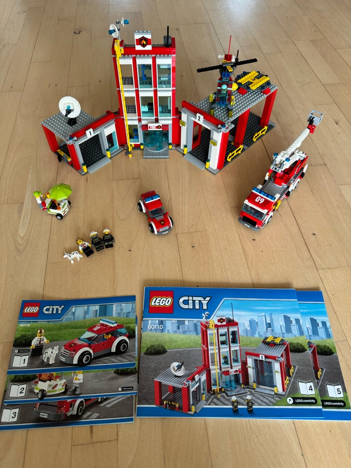 Lego City, 60110 brandstation