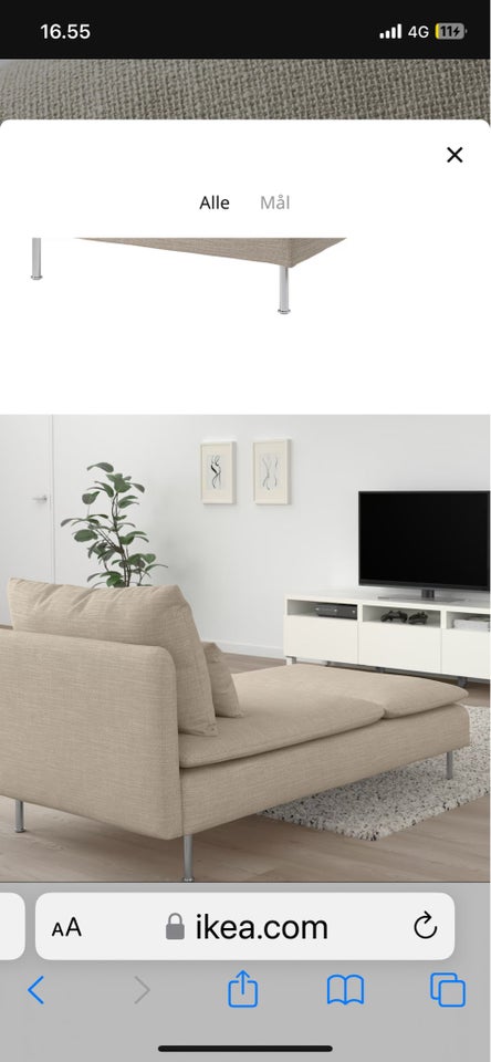 Tilbehør til sofa stof Ikea