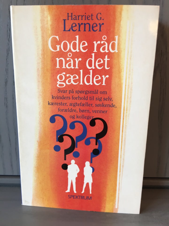 Gode råd når det gælder, Harriet G.